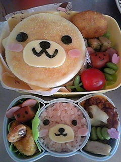 簡単キャラ弁☆さくらごまちゃん(・∀・)-レシピのメイン写真