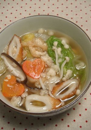 うどんスープだけで味決定✿うす味野菜汁-レシピのメイン写真