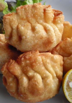 山芋とチーズのふわとろ揚げ餃子　　　-レシピのメイン写真