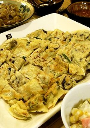 あっさり・ナスビと青ネギのチヂミ-レシピのメイン写真