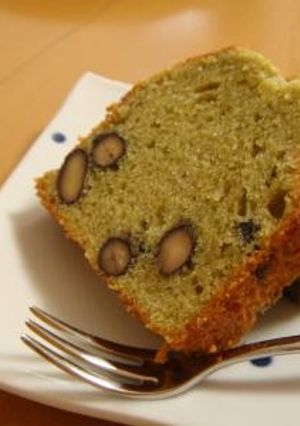 ＊抹茶パウンドケーキ＊黒豆入り＊-レシピのメイン写真