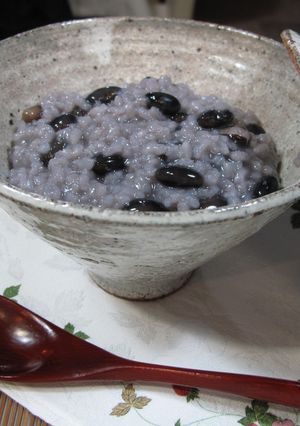 黒豆のお粥-レシピのメイン写真