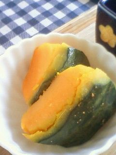 レンジdeホクホク♪かぼちゃの塩煮-レシピのメイン写真