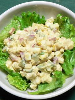 蒸し鶏とゆで卵のサラダ-レシピのメイン写真