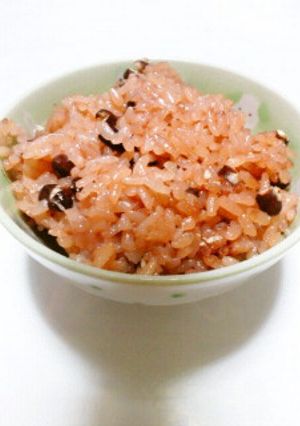 炊飯器で簡単お赤飯♪-レシピのメイン写真
