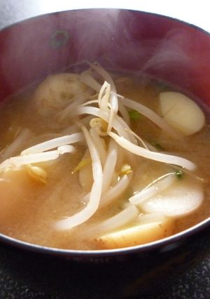 ハマる☆みそとバターのほっこりスープ♡-レシピのメイン写真