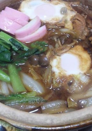 鍋焼きうどん★名古屋風-レシピのメイン写真