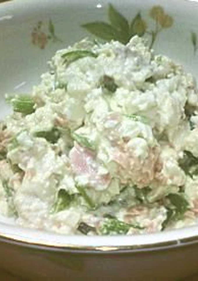 せりとツナの白和え風-レシピのメイン写真