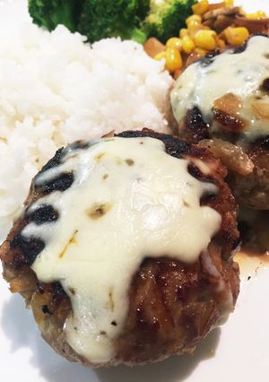 ハンバーグ びっくり風-レシピのメイン写真