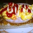 お鍋にくっついたカレーで激うまトースト