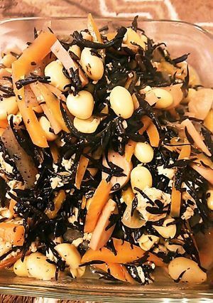 子供も喜ぶ♪魚肉ソーセージでひじき煮-レシピのメイン写真