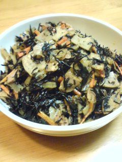 しそ風味の炒めひじきサラダ-レシピのメイン写真
