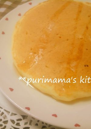 ＊もちもち＊豆腐パンケーキ-レシピのメイン写真