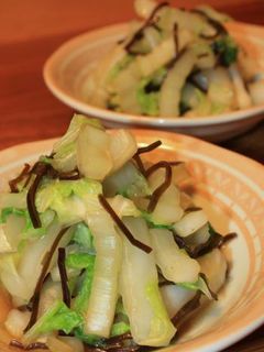 白菜と塩昆布で簡単サラダ-レシピのメイン写真
