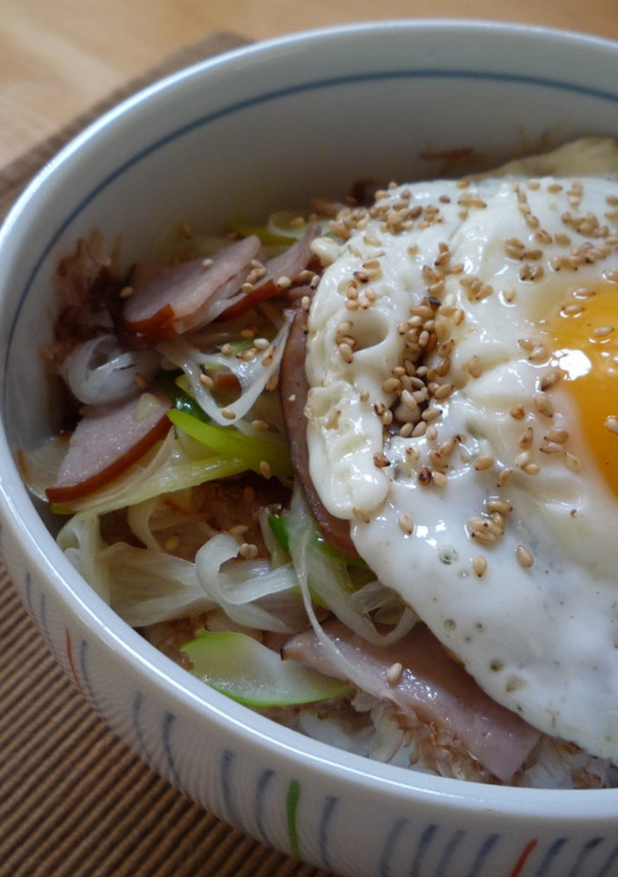 ねぎが主役の目玉丼-レシピのメイン写真
