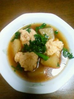 鶏団子と大根の煮物-レシピのメイン写真