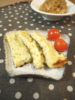 ふわふわ食感♡和風チーズ入り卵焼き-レシピのメイン写真