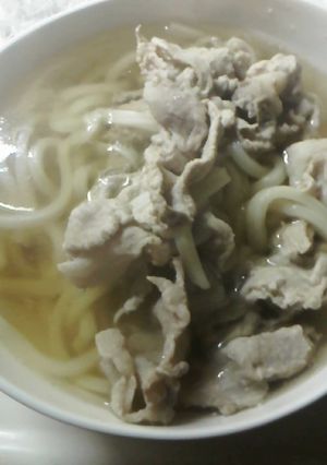 すぐに出来る白だしうどん！-レシピのメイン写真