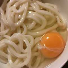 すぐに作れる釜玉うどん！-レシピのメイン写真