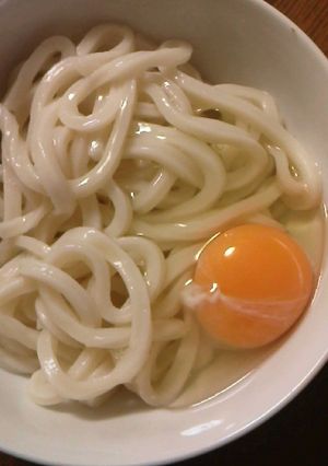 すぐに作れる釜玉うどん!-レシピのメイン写真