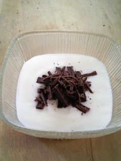 パリパリ! チョコレートヨーグルト-レシピのメイン写真
