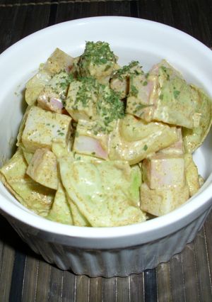 キャベツとカマボコのカレーマヨネーズ和え-レシピのメイン写真