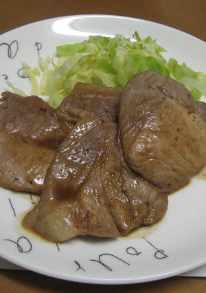 青じそドレでつけやき-レシピのメイン写真