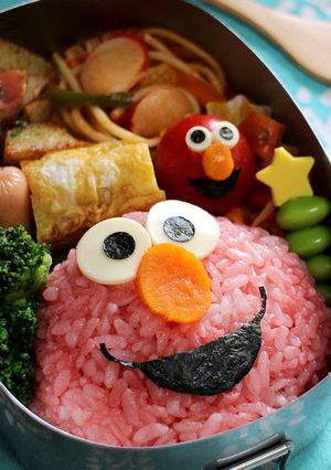 エルモのキャラ弁＊セサミストリート-レシピのメイン写真