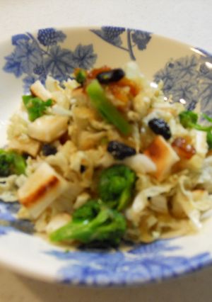 青じそドレの冬の野菜&果物サラダ-レシピのメイン写真