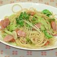 キャベツとソーセージのアンチョビパスタ☆