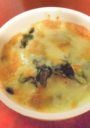 豆腐とほうれん草でグラタン風-レシピのメイン写真