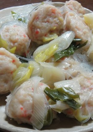 蟹つみれの煮物！-レシピのメイン写真