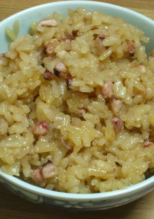 もち米入りたこ飯☆切って混ぜて炊くだけ♪-レシピのメイン写真