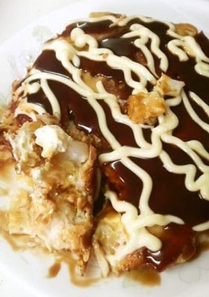 クリームチーズとろける☆お好み焼き-レシピのメイン写真