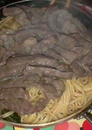 醤油でパスタ…スパゲティ-レシピのメイン写真