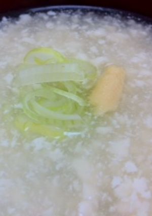 あったか☆くずし豆腐のお吸い物-レシピのメイン写真