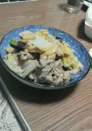 豚肉と野菜たちのお味噌いため-レシピのメイン写真