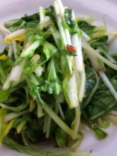 ピリ辛水菜のおひたし-レシピのメイン写真