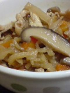 切り干し大根の煮物-レシピのメイン写真