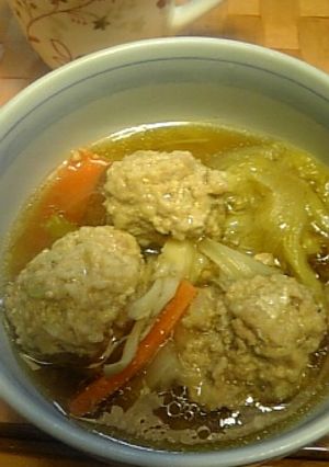 白菜と肉団子の中華風煮物-レシピのメイン写真