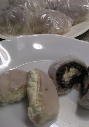 チーズクリーム大福-レシピのメイン写真