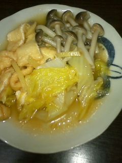 油揚げ白菜のナンプラー煮-レシピのメイン写真