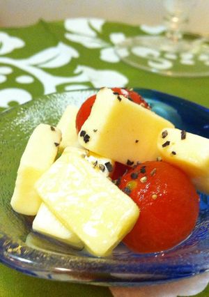 甘じょっぱい♪チーズの蜂蜜レモン漬け-レシピのメイン写真