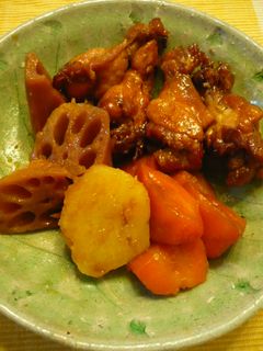 手羽元の生姜醤油煮-レシピのメイン写真