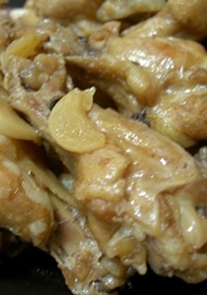 ☆超簡単☆砂糖なし！手羽元の酢醤油煮-レシピのメイン写真