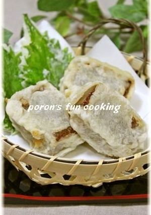 ✿チーズ入り甘辛コンニャクの天麩羅✿-レシピのメイン写真