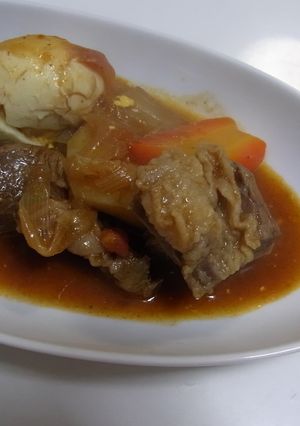 ねぎたっぷり 牛すね煮込み-レシピのメイン写真