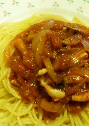 １5分で！イカのトマトパスタ♪-レシピのメイン写真