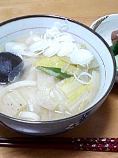 【余り物で】味噌汁風うどん-レシピのメイン写真