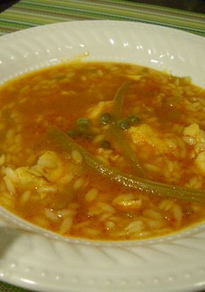 魚のショルバ（スープ）-レシピのメイン写真